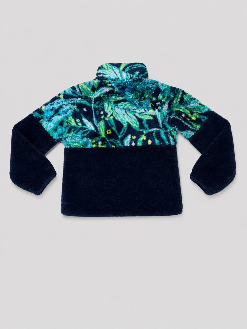 Lilly Pulitzer Quarter Zip Long Sleeve Keala Sherpa Popover Jacket